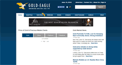 Desktop Screenshot of gold-eagle.com